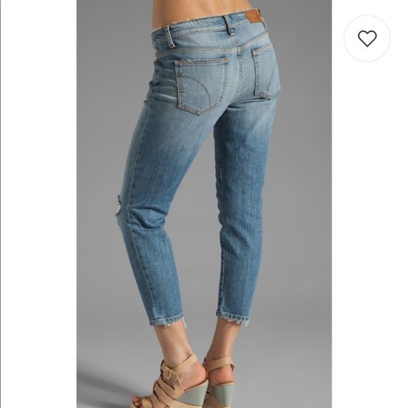 Joe's Skinny Ankle Destructed Jeans in Cooper Sz 26 EUC - Picture 2 of 9